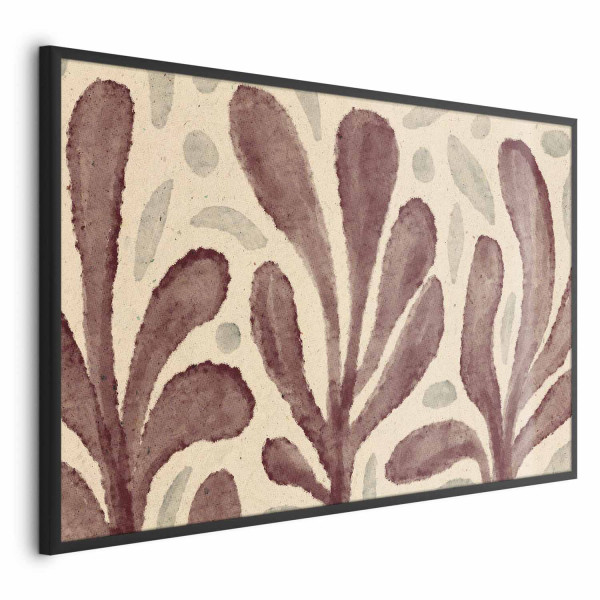 Plakat Liście i plamy 60x40 cm 583529