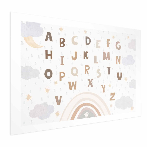 Plakat Literki 42x29,7 cm 577224