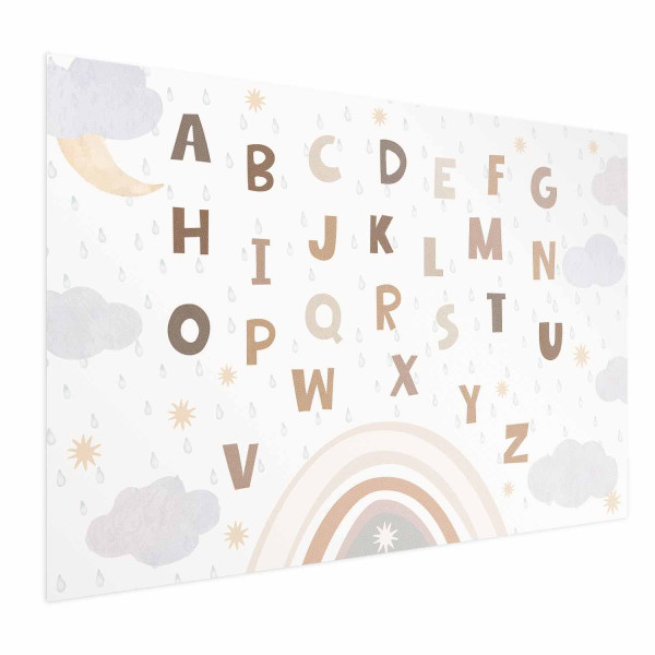 Plakat Literki 90x60 cm 578847