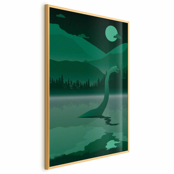 Plakat Loch Ness 60x90 cm 583936