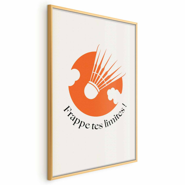Plakat Lotka na tle pomarańczu 40x60 cm 579818