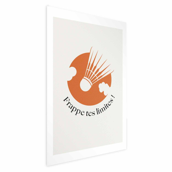 Plakat Lotka na tle pomarańczu 40x60 cm 585514
