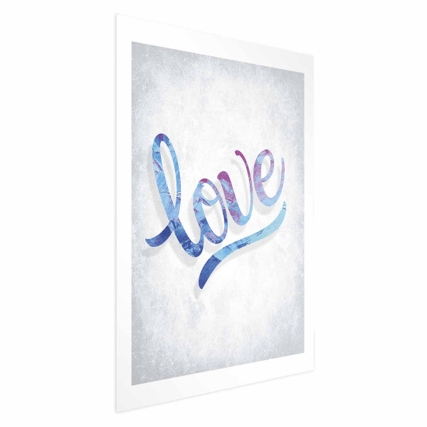 Plakat Love 40x60 cm 584110