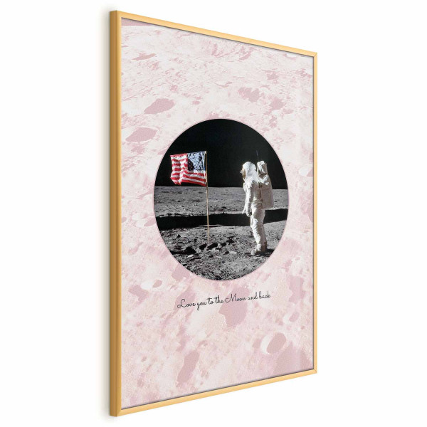 Plakat Love You 29,7x42 cm 577106