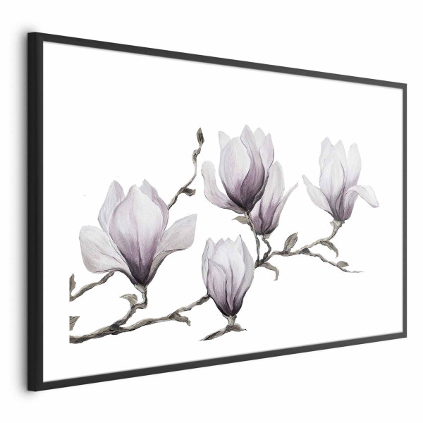 Plakat Malowane magnolie 30x21 cm 580685