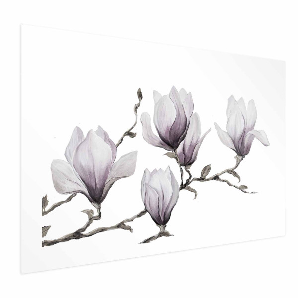 Plakat Malowane magnolie 60x40 cm 581715