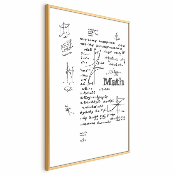 Plakat Matematyka 21x30 cm 581850