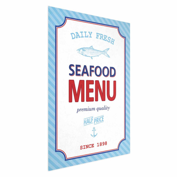 Plakat Menu 21x30 cm 589643