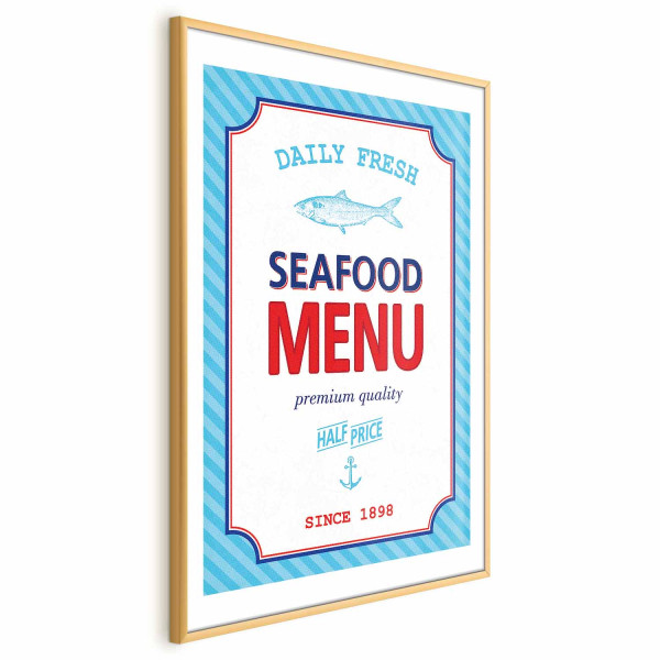 Plakat Menu 29,7x42 cm 583011
