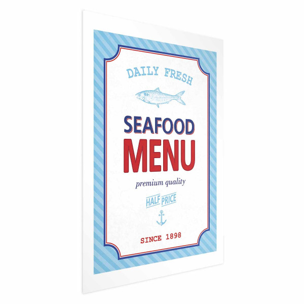 Plakat Menu 29,7x42 cm 584424
