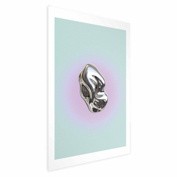 Plakat Metaliczna Forma 21x30 cm 578422
