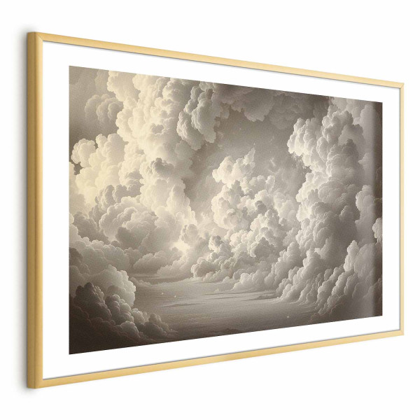 Plakat Miękka gra światła 30x21 cm 590576