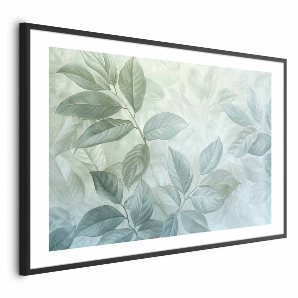 Plakat Miętowe liście 42x29,7 cm 579126