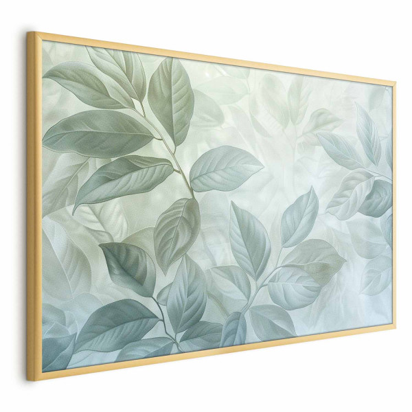 Plakat Miętowe liście 60x40 cm 584955