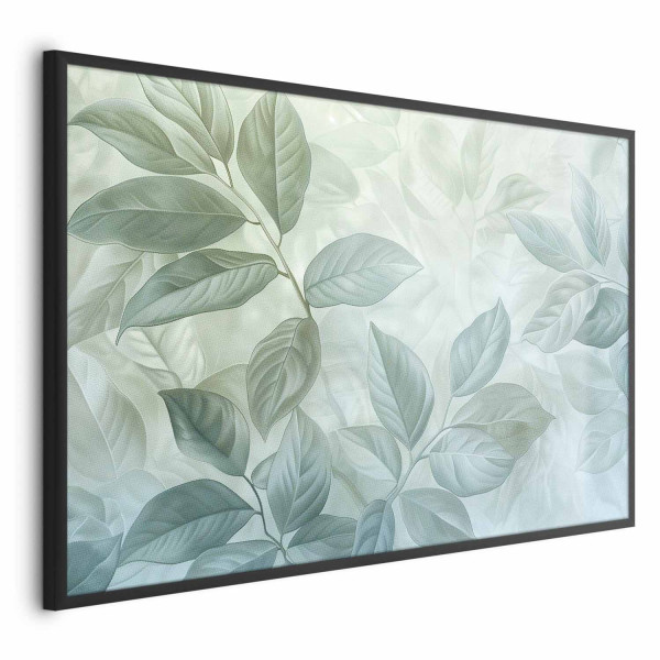 Plakat Miętowe liście 90x60 cm 585185