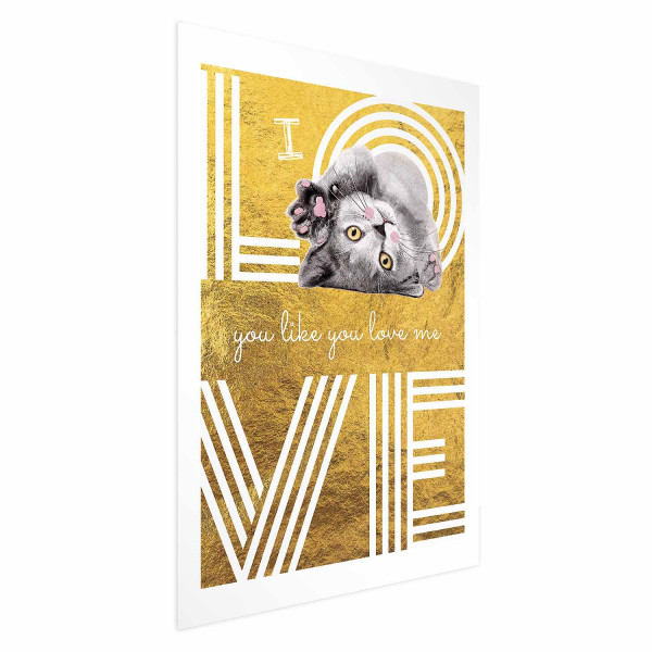 Plakat Miłość 21x30 cm 581038