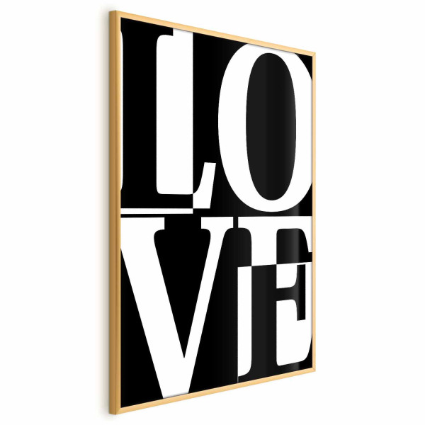Plakat Miłość 21x30 cm 584753