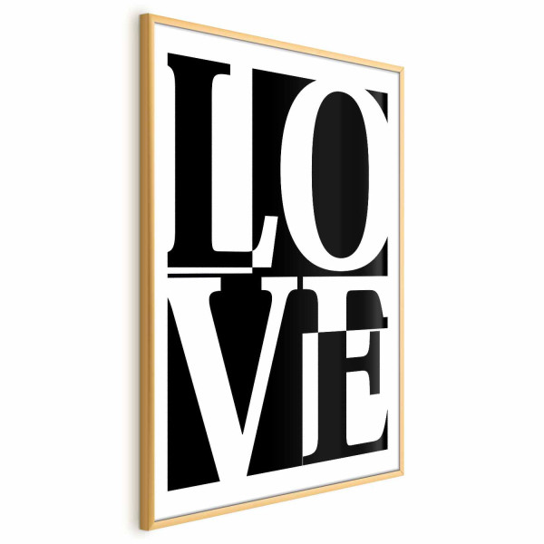 Plakat Miłość 21x30 cm 578010