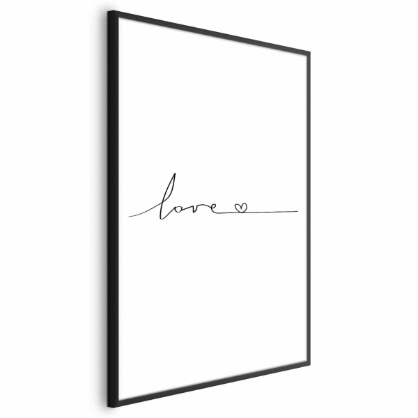 Plakat Miłość wszędzie 21x30 cm 587026