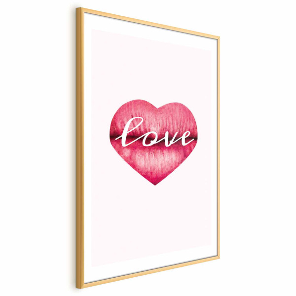 Plakat Miłosne usta 60x90 cm 582596