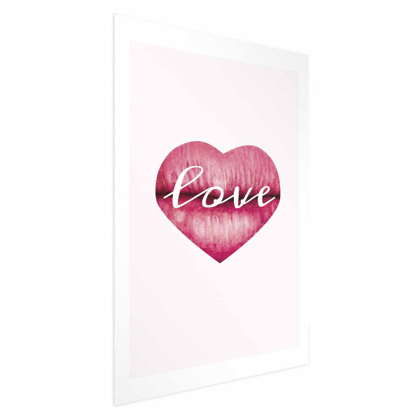 Plakat Miłosne usta 60x90 cm 584736