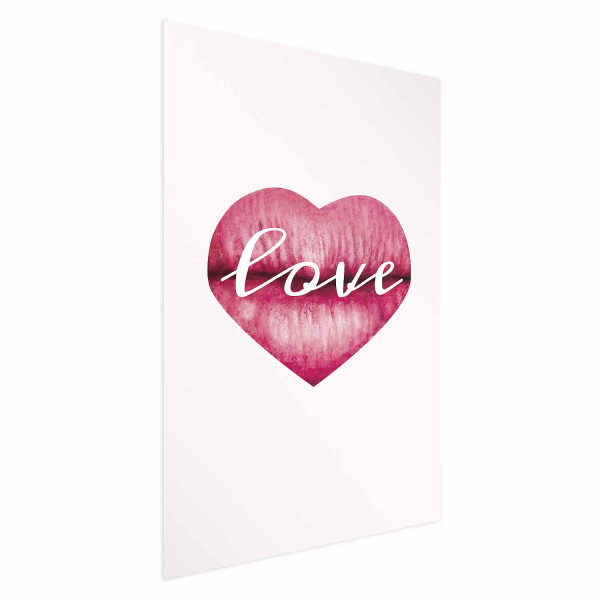 Plakat Miłosne usta 60x90 cm 589272