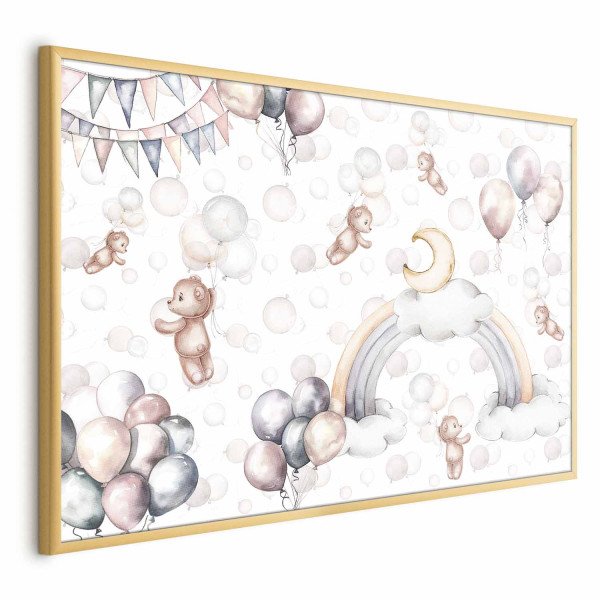 Plakat Misie w przestworzach 42x29,7 cm 581809