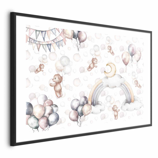 Plakat Misie w przestworzach 60x40 cm 590777
