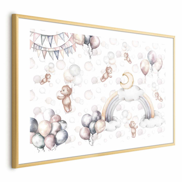 Plakat Misie w przestworzach 60x40 cm 591025
