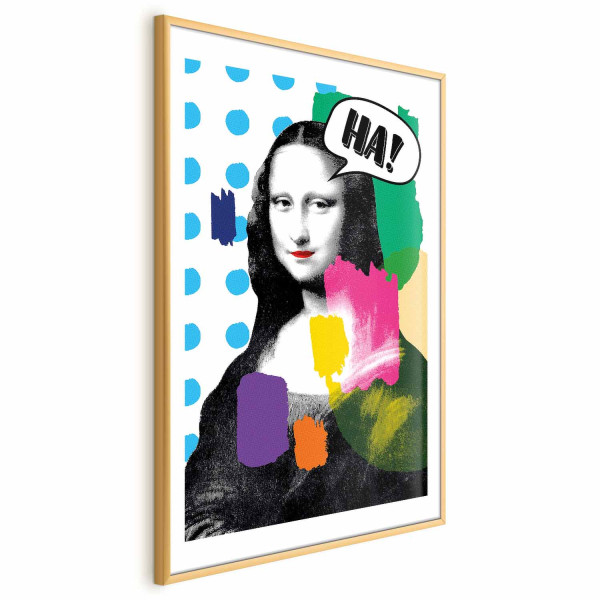 Plakat Mona Lisa Pop-art 21x30 cm 578842