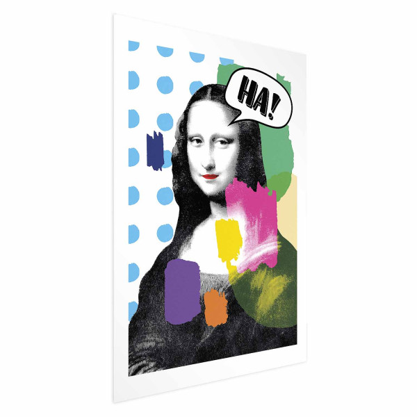 Plakat Mona Lisa Pop-art 29,7x42 cm 584635