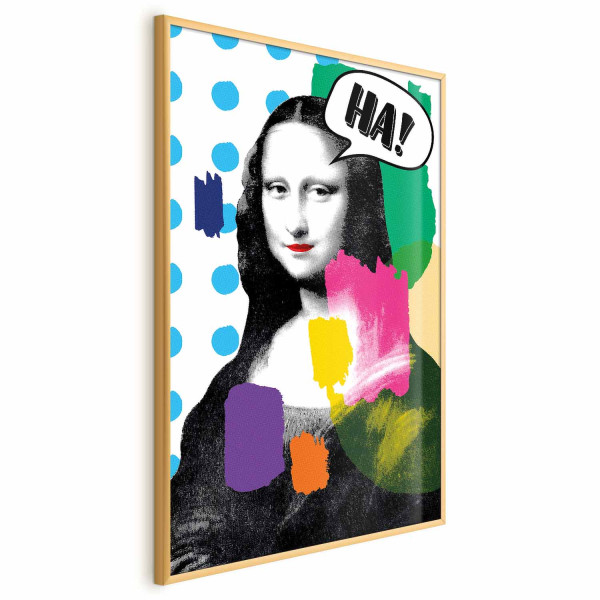 Plakat Mona Lisa Pop-art 29,7x42 cm 588306
