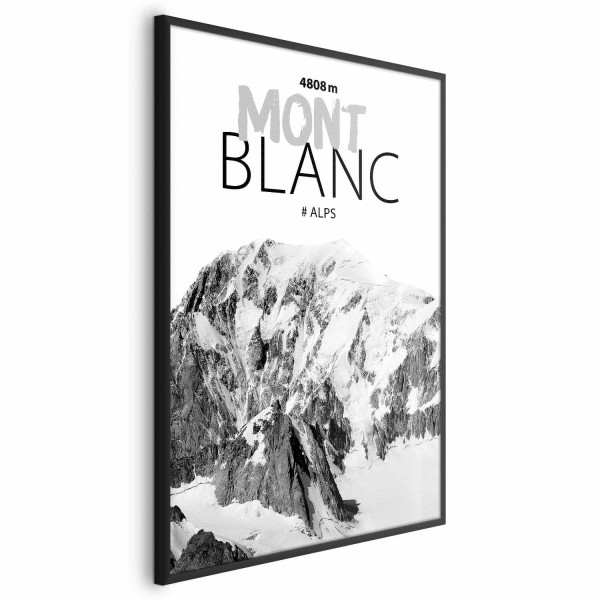Plakat Mont Blanc 21x30 cm 577675