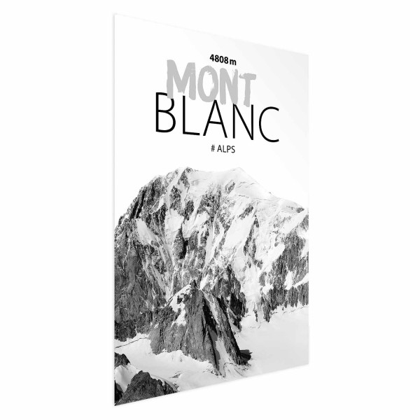 Plakat Mont Blanc 60x90 cm 580088