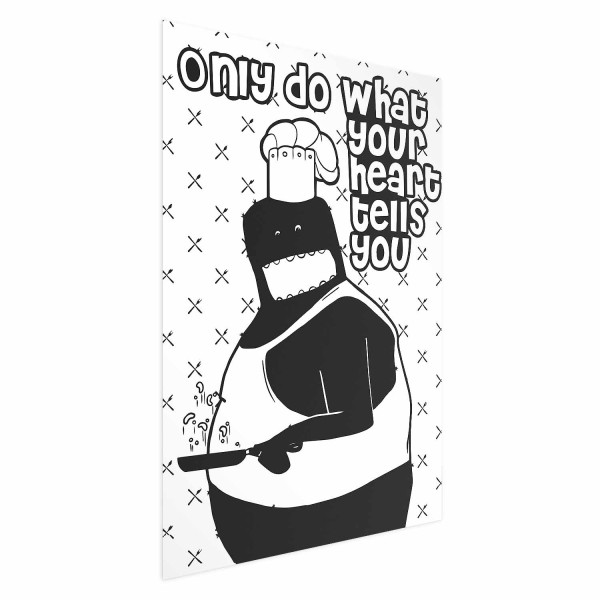 Plakat Motto 29,7x42 cm 577867