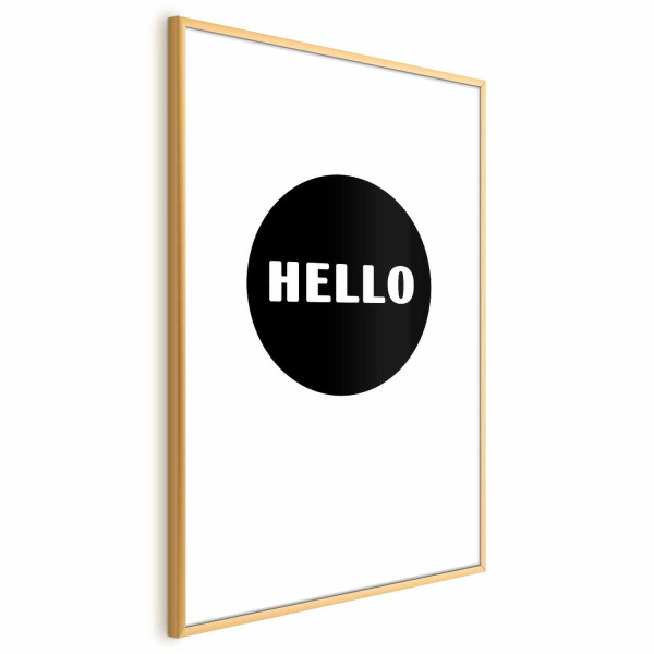 Plakat Na dzień dobry 21x30 cm 577635