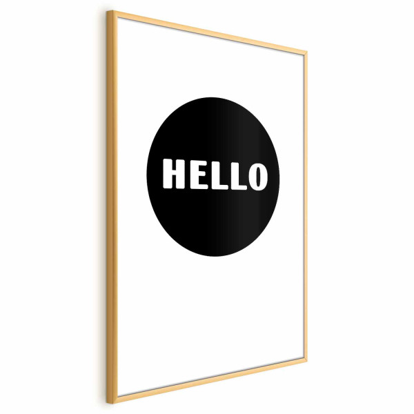 Plakat Na dzień dobry 40x60 cm 583607