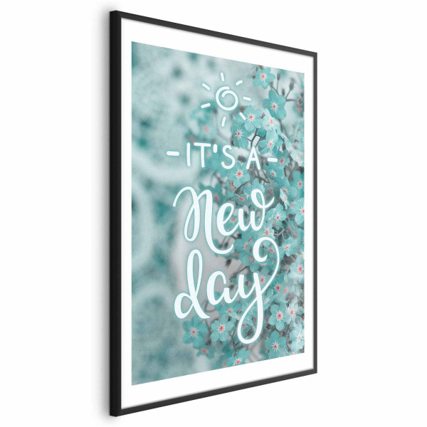Plakat New day 29,7x42 cm 586998