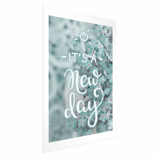 Plakat New day 60x90 cm 583765