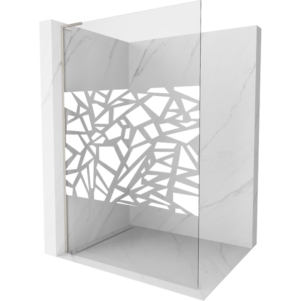 Ścianka prysznicowa Walk-in Mexen Kioto L 110 x 200 cm 505470