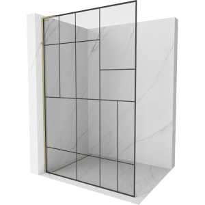 Ścianka prysznicowa Walk-in Mexen Kioto L 110 x 200 cm 506708 Ścianka prysznicowa Walk-in Mexen Kioto L 110 x 200 cm 506708