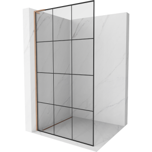 Ścianka prysznicowa Walk-in Mexen Kioto L 120 x 200 cm 500072 Ścianka prysznicowa Walk-in Mexen Kioto L 120 x 200 cm 500072