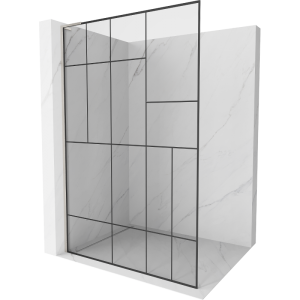 Ścianka prysznicowa Walk-in Mexen Kioto L 120 x 200 cm 498158 Ścianka prysznicowa Walk-in Mexen Kioto L 120 x 200 cm 498158