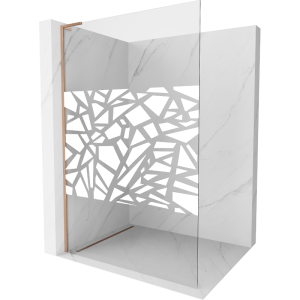 Ścianka prysznicowa Walk-in Mexen Kioto L 120 x 200 cm 503232