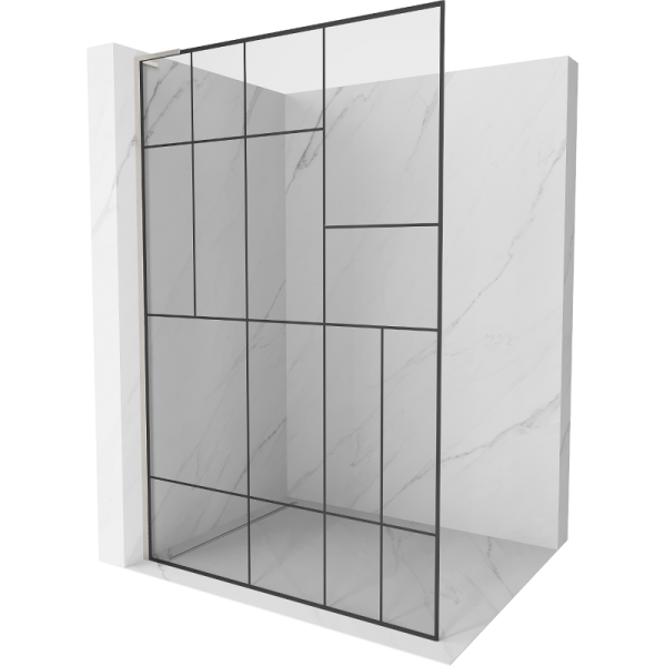 Ścianka prysznicowa Walk-in Mexen Kioto L 120 x 200 cm 498158