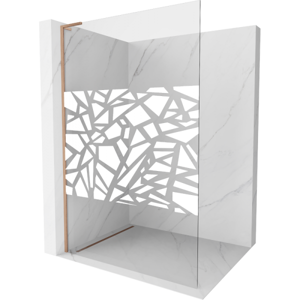 Ścianka prysznicowa Walk-in Mexen Kioto L 70 x 200 cm 498291
