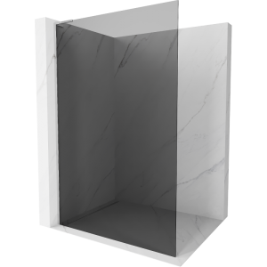 Ścianka prysznicowa Walk-in Mexen Kioto L 80 x 200 cm, grafit, chrom 500381