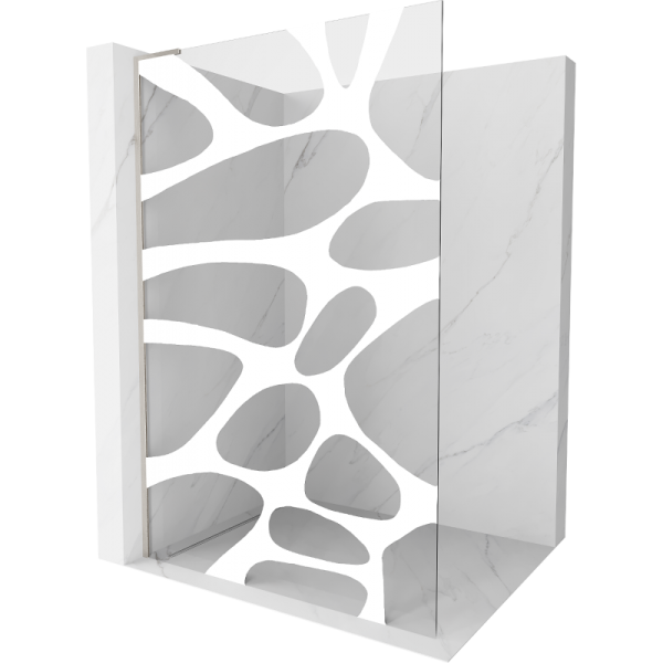 Ścianka prysznicowa Walk-in Mexen Kioto L 80 x 200 cm 503072