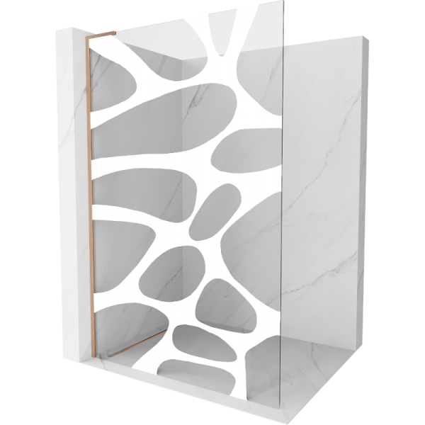 Ścianka prysznicowa Walk-in Mexen Kioto L 90 x 200 cm 506475