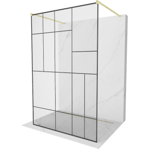 Ścianka prysznicowa wolnostojąca Mexen Kioto 120 x 200 cm 498832